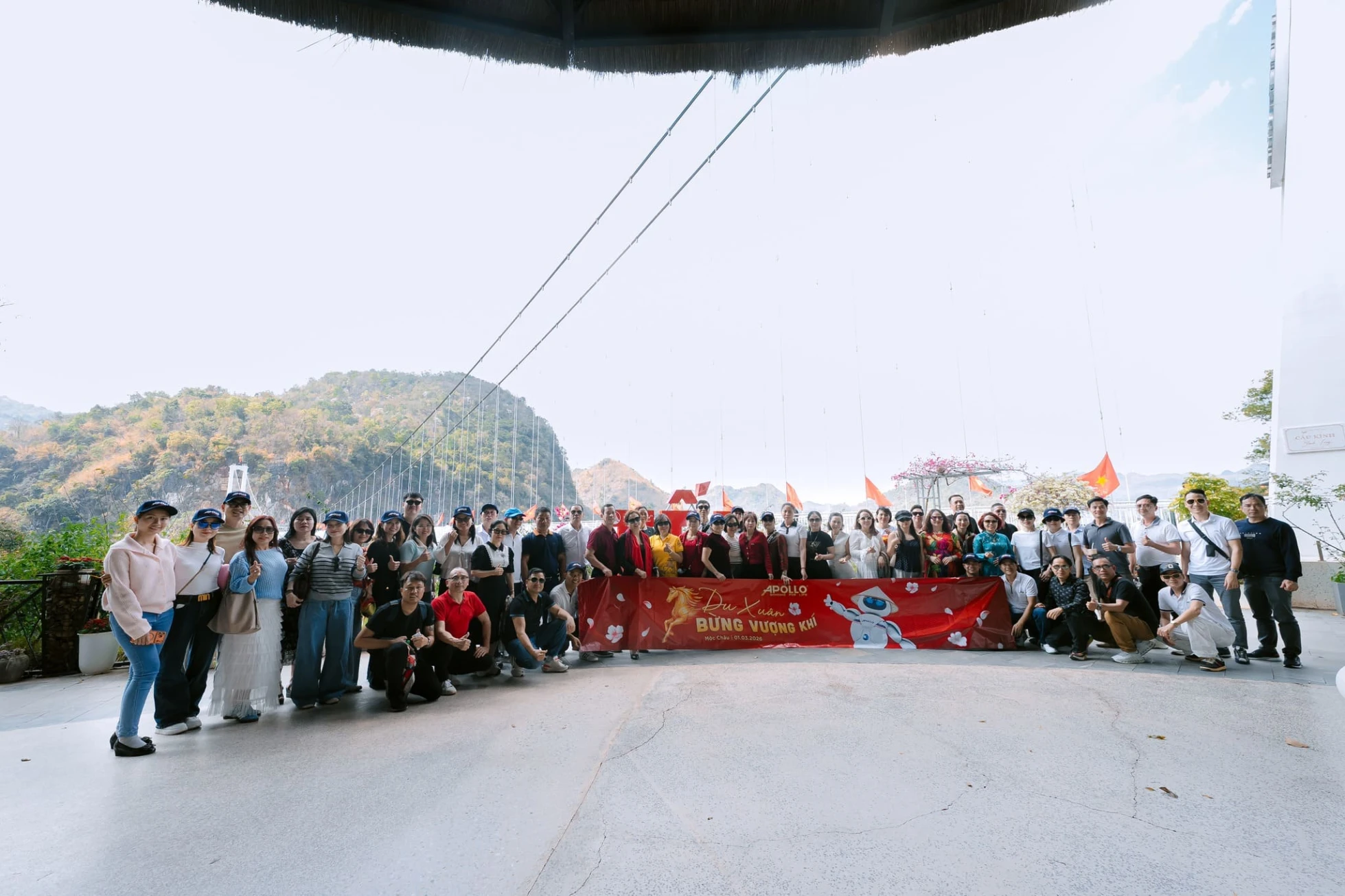 Tập đoàn Apollo gắn kết cùng Nhà phân phối Du xuân Mộc Châu 2026